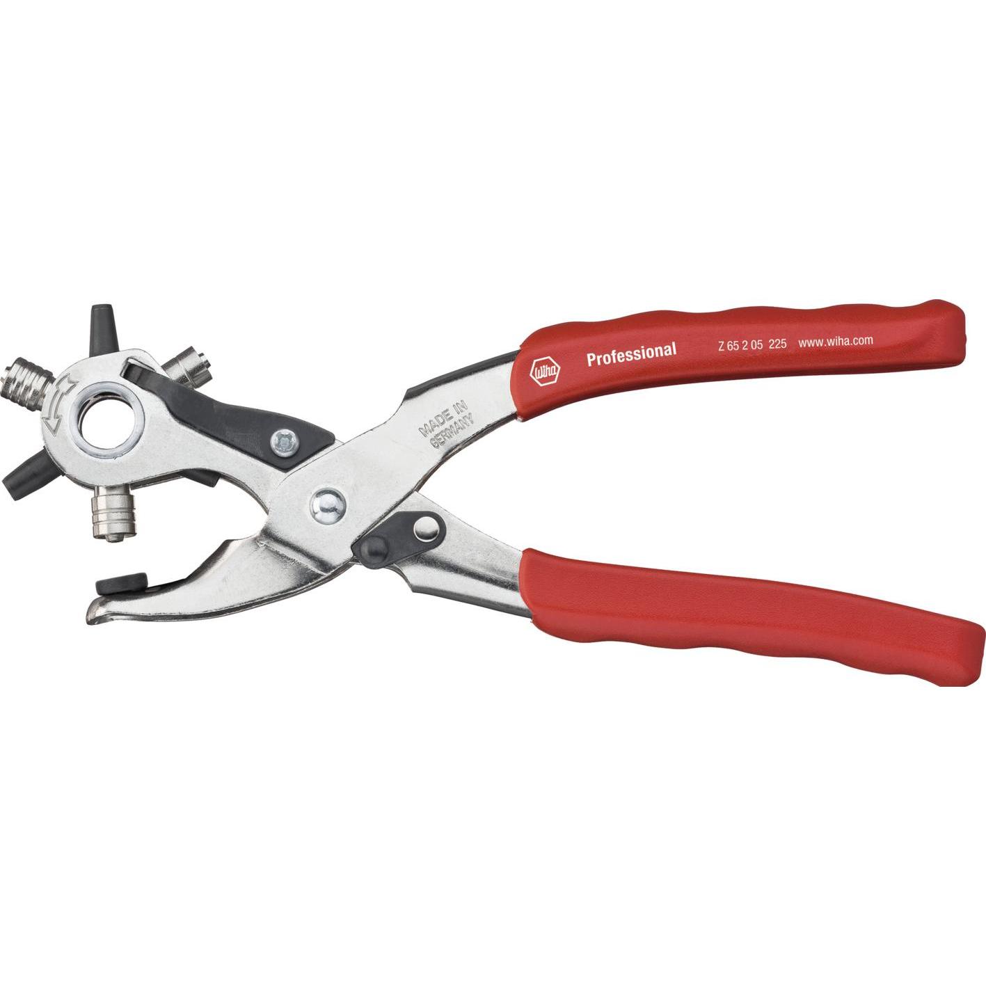 Wiha, Zange, Revolverlochzange 4 mm, 4.5 mm (225 mm)