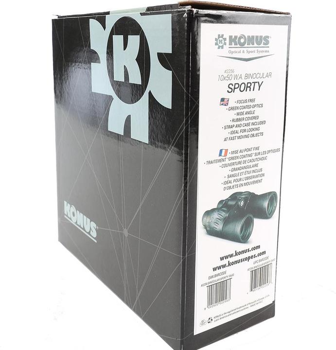 Actual product image Konus Binoculars Sporty 10x50 WA (10x, 50 mm)