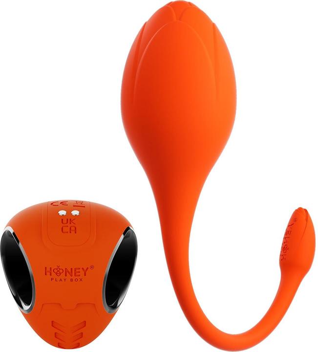 Actual product image Honey Play Box LILI App-Controlled Egg Vibrator Orange