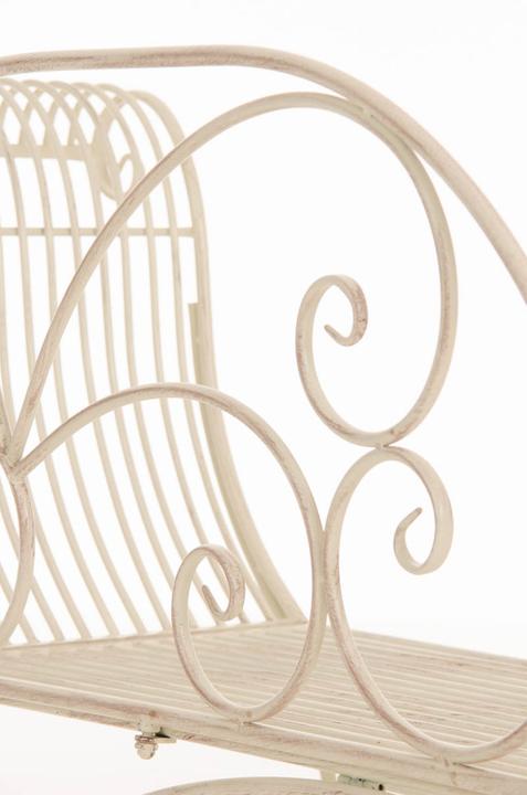 Immagine prodotto CLP Panchina da giardino Karma, crema antico