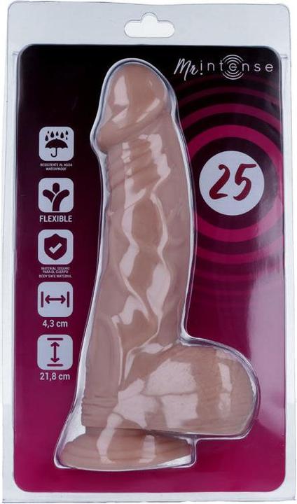 Actual product image Mr. Intense MR INTENSE 25 REALISTIC COCK 21.8 -O- 4.3CM