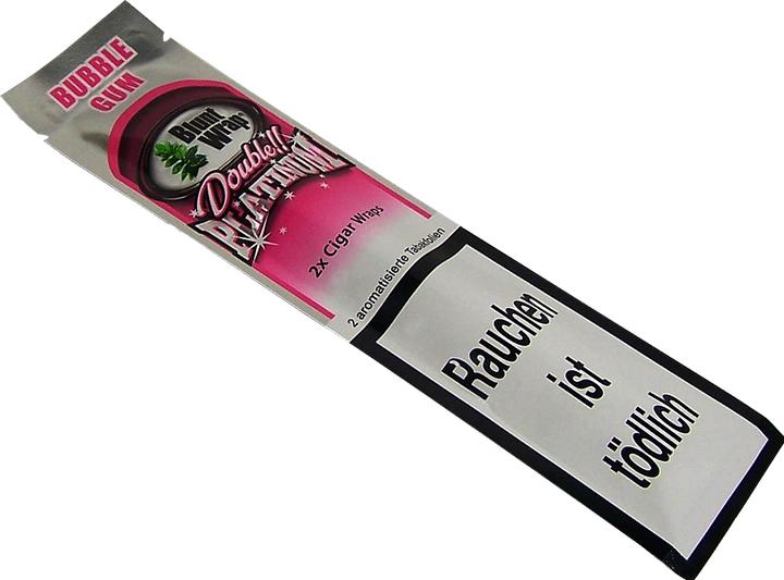 Produktbild Blunt Wraps Double Platinum Bubblegum 2 in 1