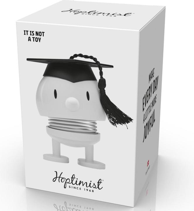 Produktbild Hoptimist Aufsteller Bumble IQ S 7.2 cm, Weiss/Schwarz (10 x 8 x 7 cm)