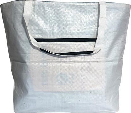 Produktbild Bekos Upcycling - Grosse Einkaufstasche XXL aus recycelten Futtersäcke Pfau