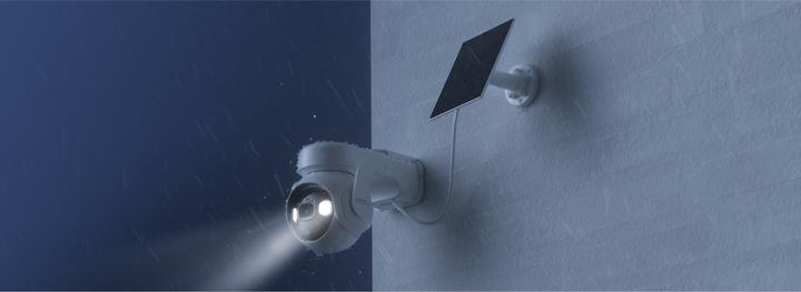 Actual product image Imou Cell PT 4G Kit 3MP Batteriebetriebene IP Kamera mit Solarpanel und SIM (2304 x 1296 Pixels)