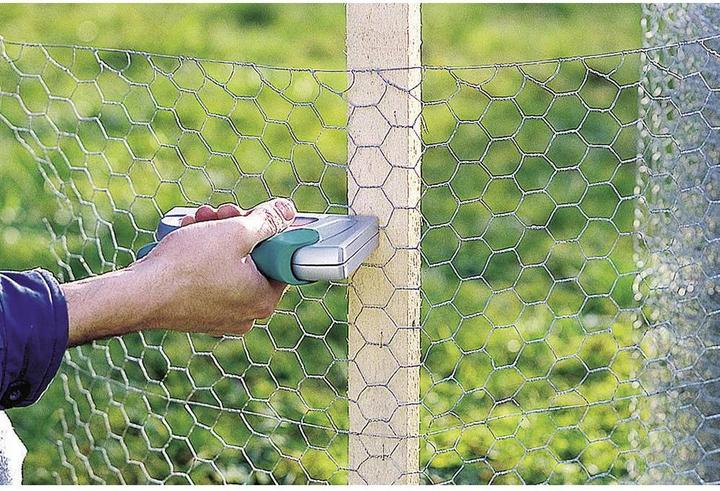 Actual product image wolfcraft wolfcraft 1 tacocraft M 10 - Hand tacker metal walk.