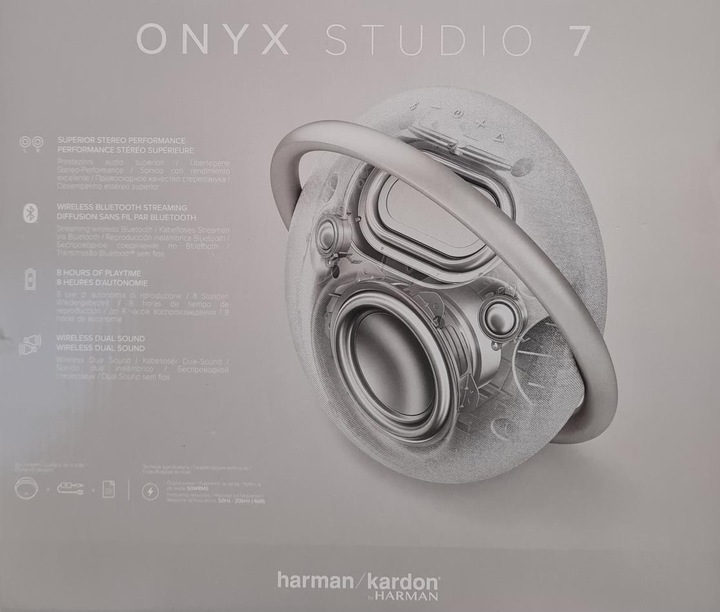 Immagine prodotto Harman/Kardon Onyx Studio 7 (8 h, Corrente elettrica, Batteria ricaricabile)