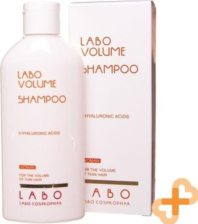 Labo Market LABO VOLUME Volumizing Shampoo With 3 Hyaluronic Acids For Women 200ml (200 ml, Flüssiges Shampoo)