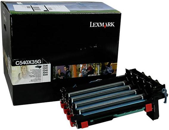 Produktbild Lexmark 0C540X35G Fotoleiter, X54x (BK, C, M, Y)