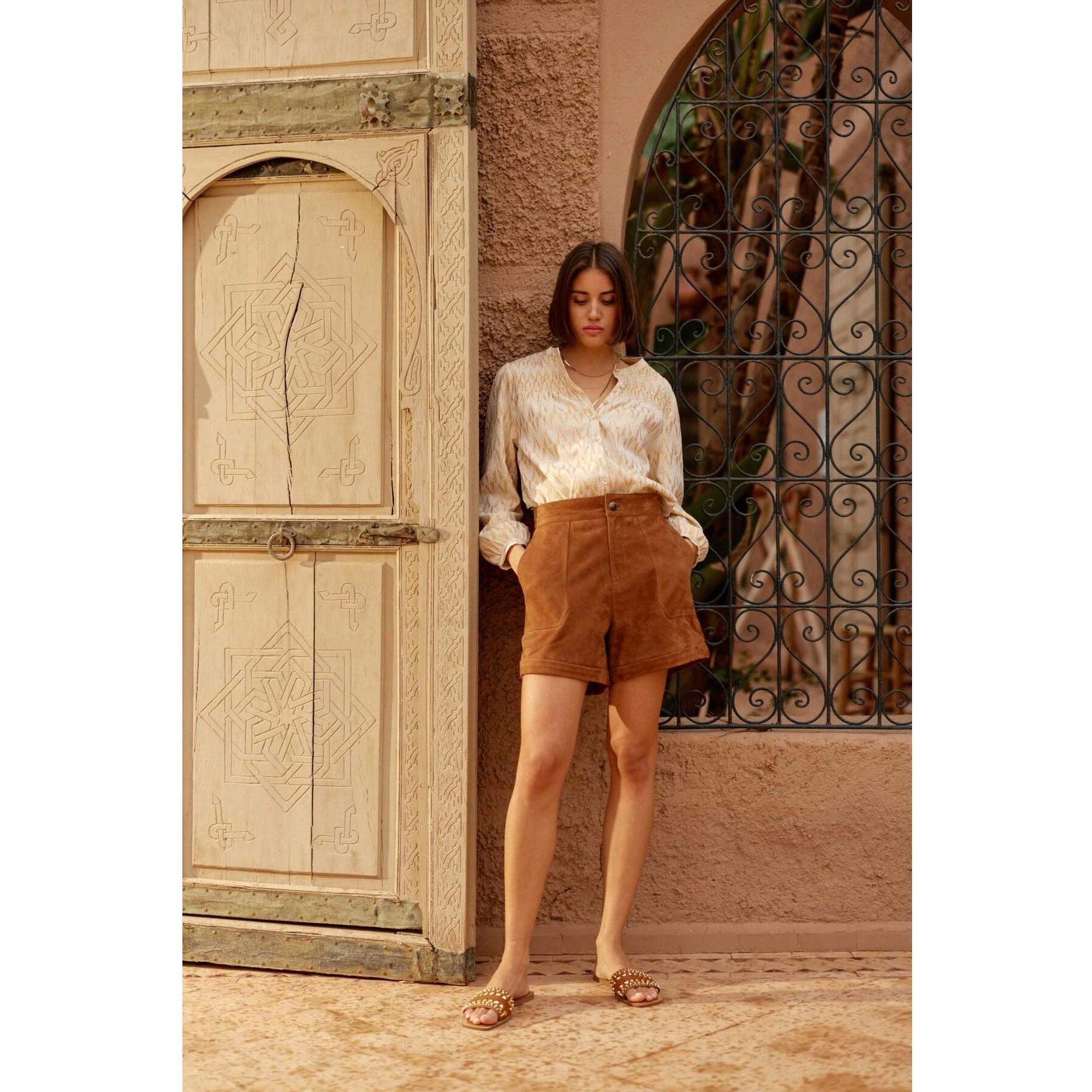Thumbnail - La Petite Étoile, Damen, Bluse, damenblue baude, Mehrfarbig, (S)