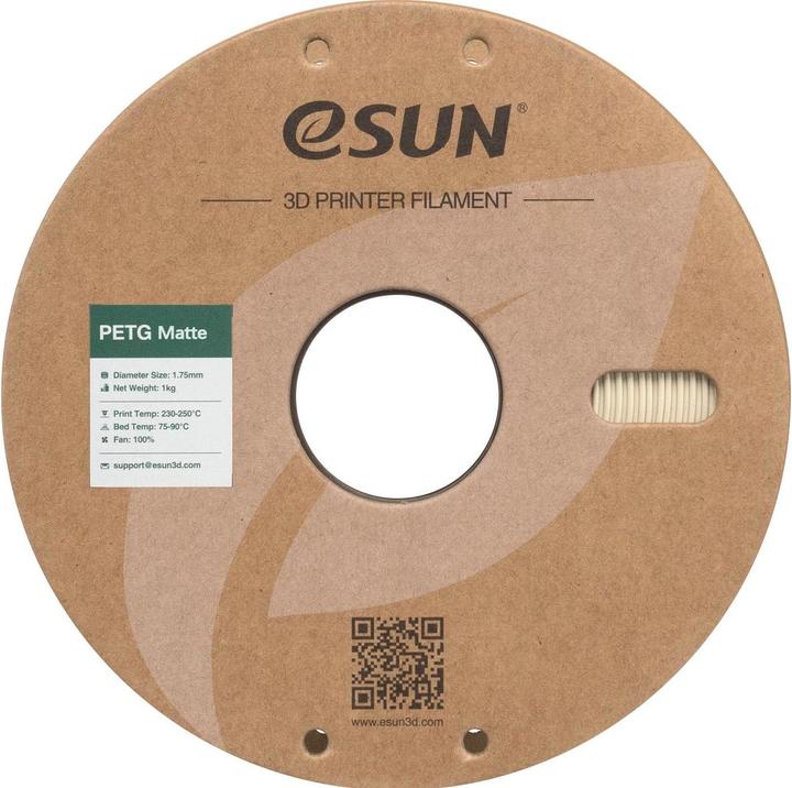 Actual product image eSUN Filament PETG-Matte Khaki 1.75 mm 1 kg (1000 g)