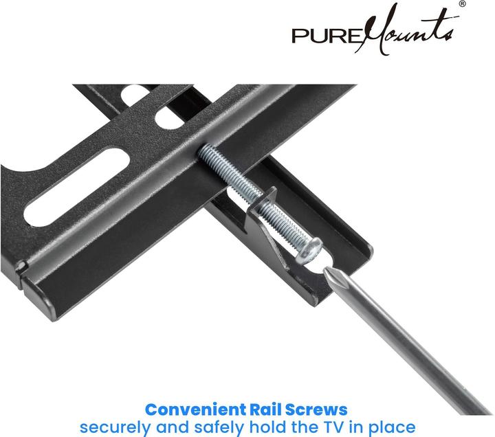 Produktbild PureMounts TV-Wandhalter PM-BT 210, Vesa 200x200 mm (Wand, 45 kg)