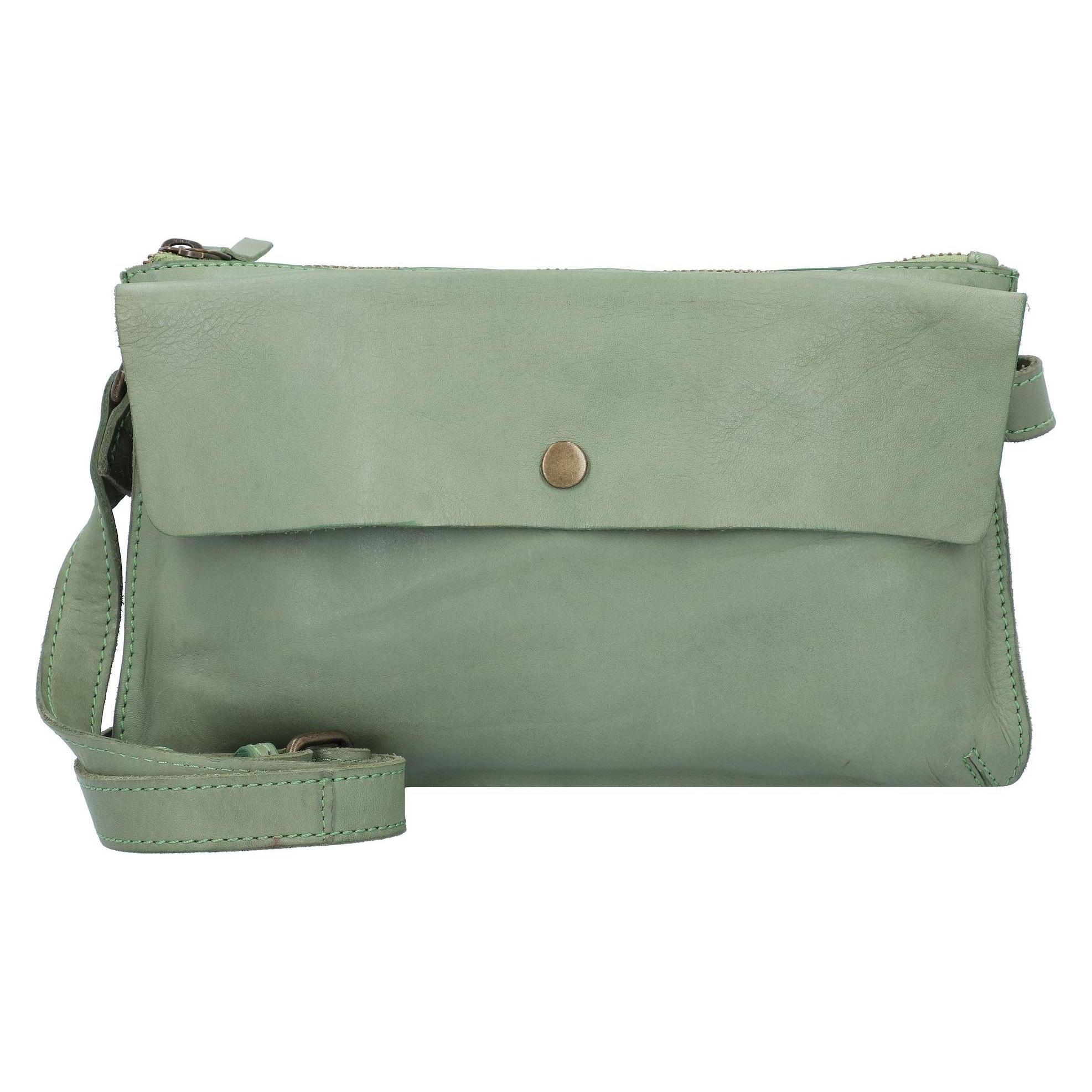 Harolds, Damen, Handtasche, Submarine Umhängetasche Leder 25 Cm, Grün