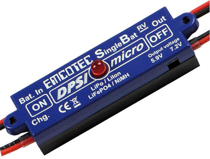 Produktbild Hacker DPSI Micro SingleBat 5,9/7,2 V JR