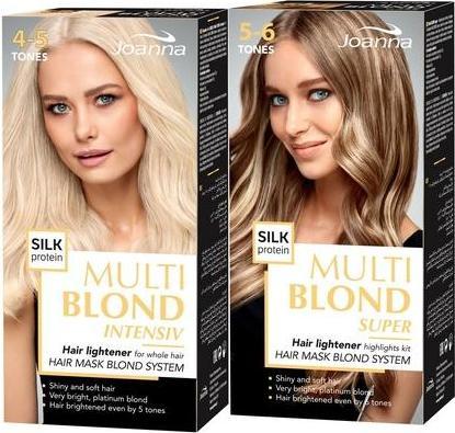 Produktbild Joanna Multiond Platinium Whole Hair Brightener Up To 9 Tones