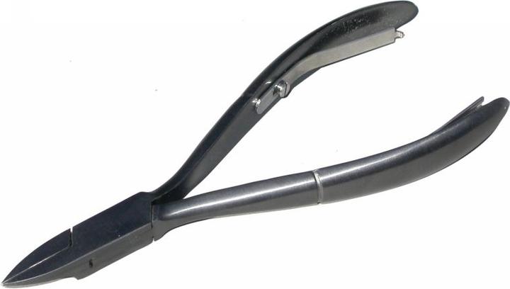 Produktbild Kiehl Nagelzange Titancarbonid Profinagelzange fine pointed schwarz 11.5cm