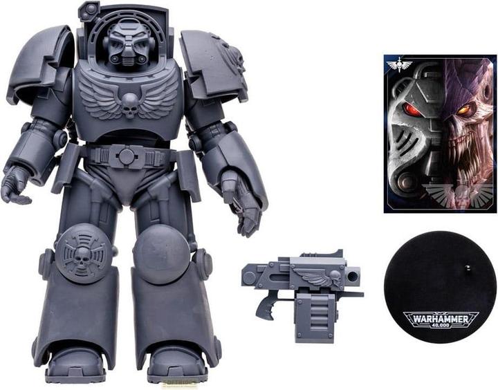 Produktbild McFarlane Warhammer 40k Megafigs Actionfigur Terminator (Artist Proof) 30 cm