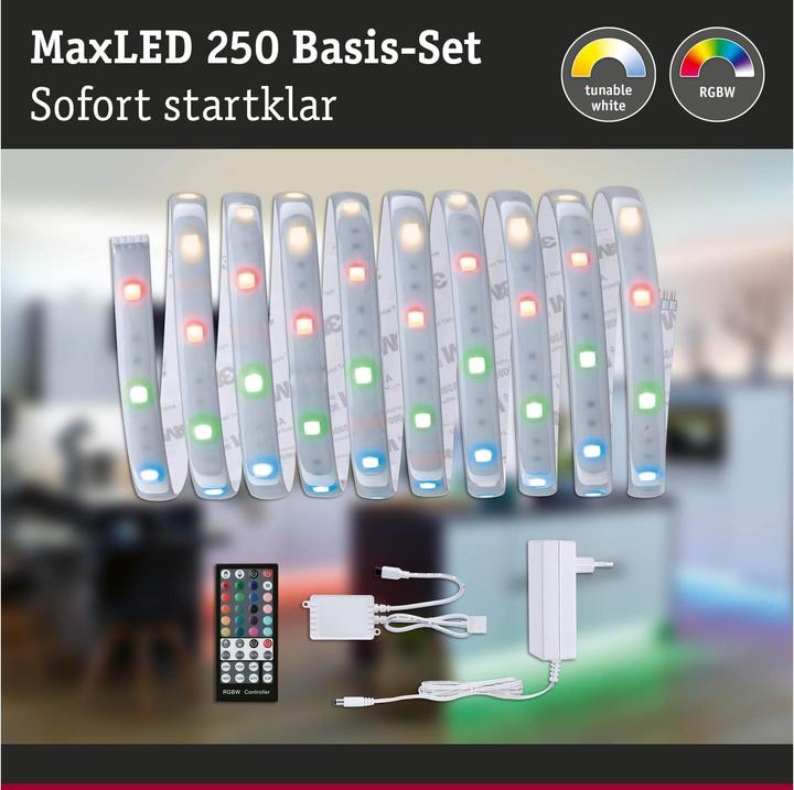 Image du produit Paulmann MaxLED 250 Stripe Set (Multicolore, 300 cm, Intérieur)