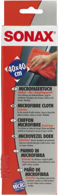 Produktbild Sonax Microfaser Tuch Aussen, 40x40 cm