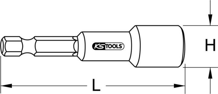 Produktbild KS Tools 122.2104 (Sechskant (hexagonal))