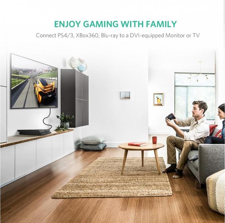 Image du produit Ugreen HDMI vers DVI (2 m)