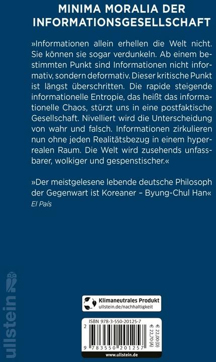 Produktbild Undinge (Deutsch, Byung-Chul Han, 2021)