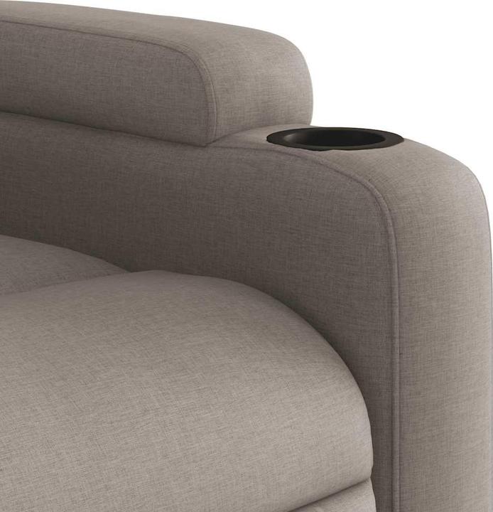 Immagine prodotto vidaXL Poltrona massaggiante con ausilio in tessuto