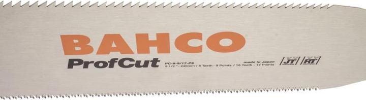 Produktbild Bahco Ersatzblatt für ProfCut Japansäge, Doppelverzahnung 6-8.5/17 ZpZ 240 mm