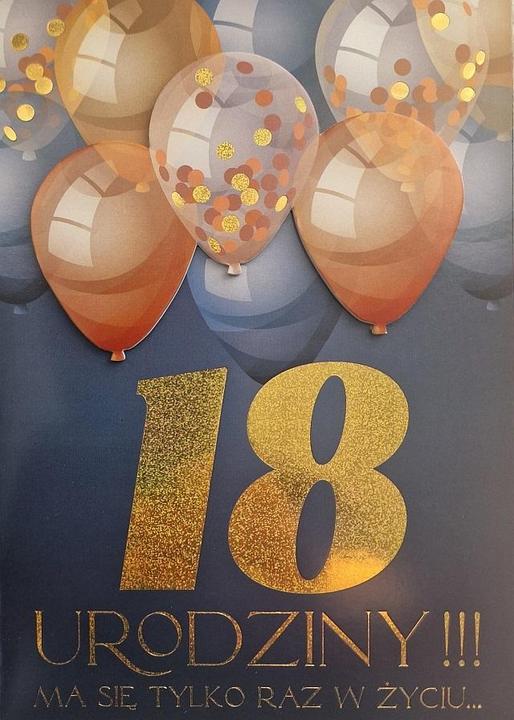 Yeku Geburtstagskarte zum 18. Geburtstag für Männer