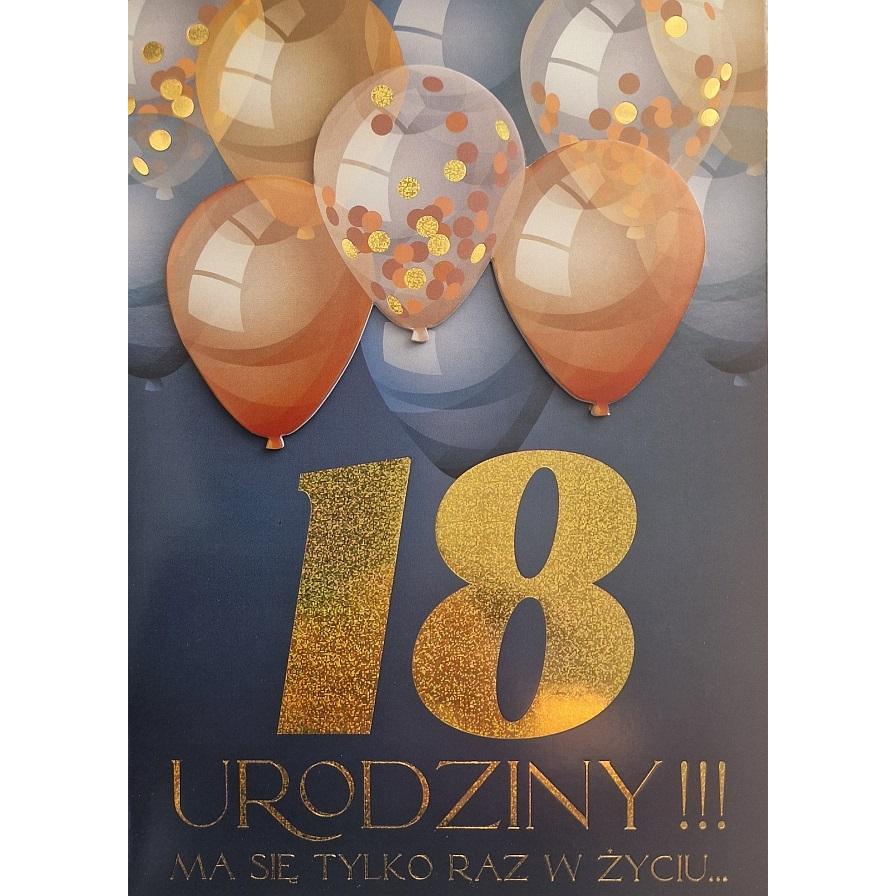 Yeku Geburtstagskarte zum 18. Geburtstag für Männer (47994353)