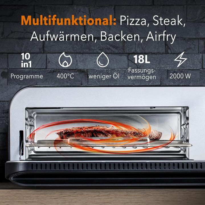 Produktbild Baumfeld PizzaAirfryer 400 Pro (Pizzaofen Elektro)