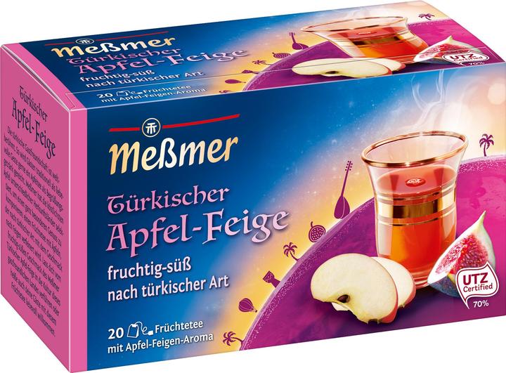 Actual product image Messmer Turkish Apple Fig Tea 20s (50 g)