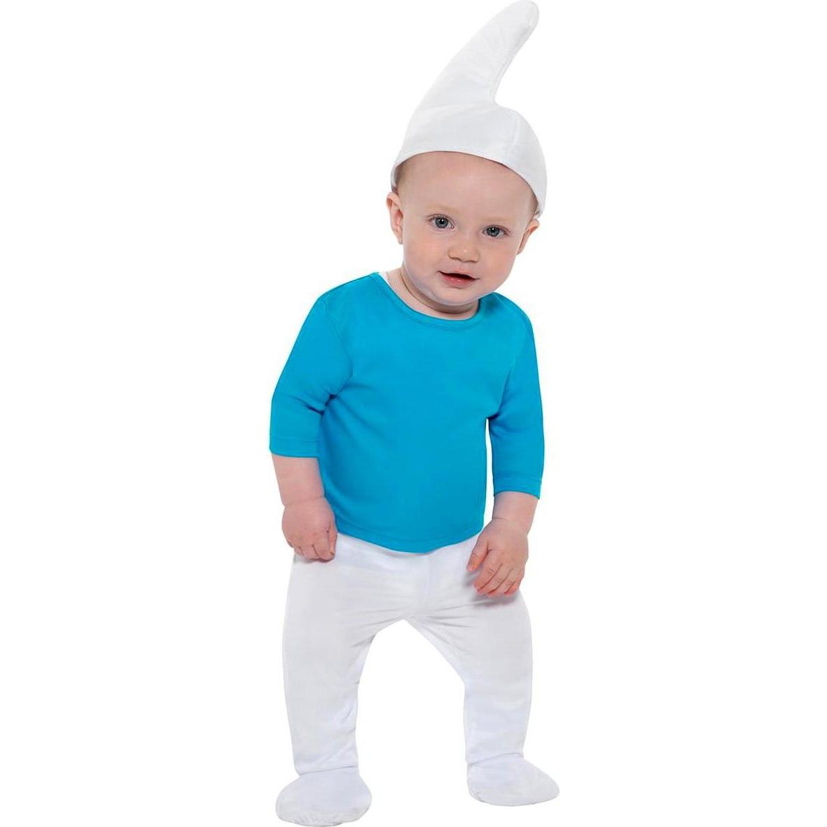 Metamorph Die Schlümpfe – Schlumpf Kostüm für Babys (74, 75, 80)