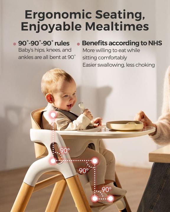 Actual product image Momcozy DinerPal Highchair