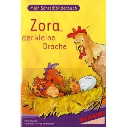 Thumbnail - Mein Schreibbilderbuch: Zora, der kleine Drache, Kinderbücher von Bernd Jockweg