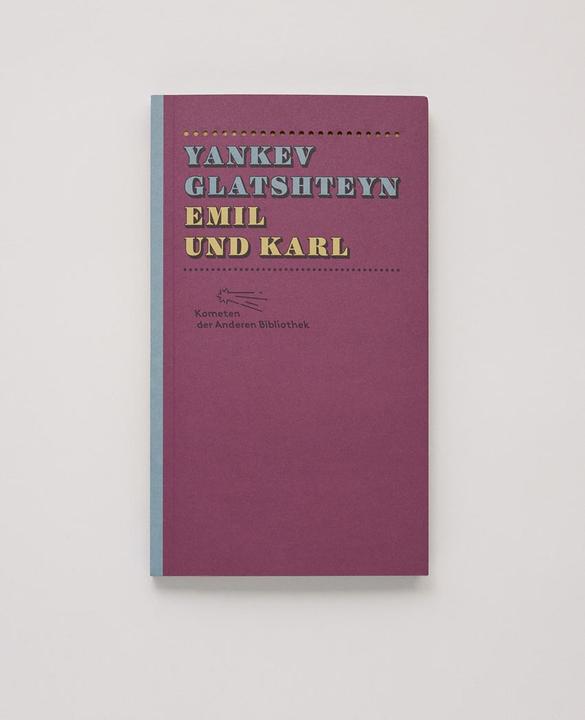 Produktbild Emil und Karl (Deutsch, Yankev Glatshteyn, 2014)