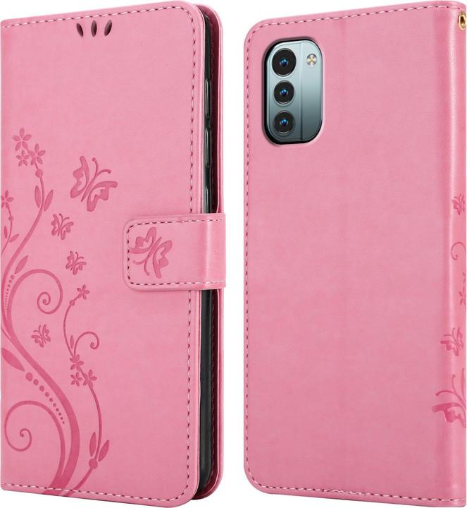 Image du produit Cadorabo Housse Flower Book pour Nokia G11 / G21 (Nokia G11, Nokia G21)