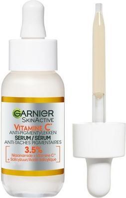 Immagine prodotto Garnier Siero alla vitamina C per il viso Siero anti-macchie e schiarente 3,5% Vitamina C Niacinamide (30 ml)