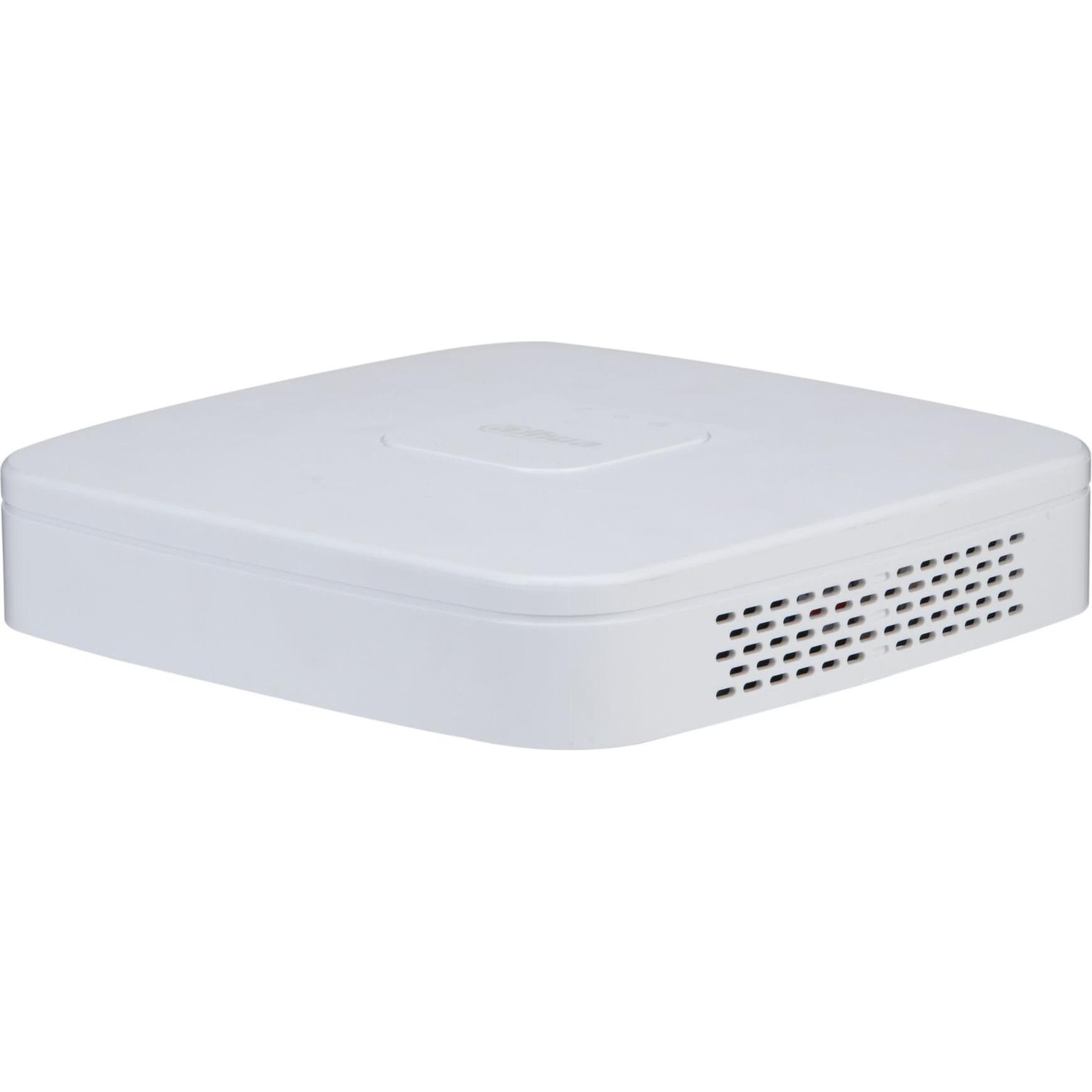 Dahua NVR 16CH 12MP HDMI/VGA EPTZ 1HDD 2USB 1LAN 12VDC/10W, Telecamera di rete