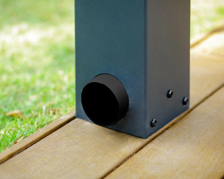 Actual product image Palram Patio roof Stockholm 950x330,5 cm anthracite