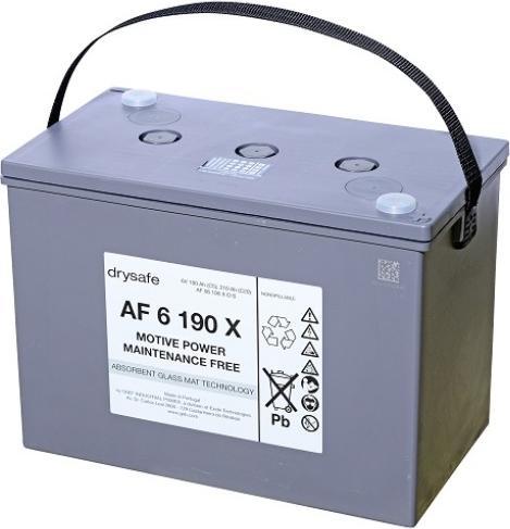 Exide AF 06 190 XOS Blei Akku 6V, 190500mAh (6 V, 190.50 Ah)