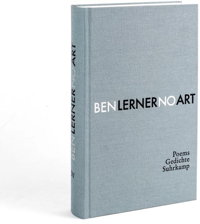 Actual product image No Art (German, Ben Lerner, 2021)