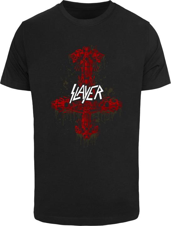 Produktbild Merchcode Slayer - Inverted Bone Cross T-Shirt - 169689 (L)