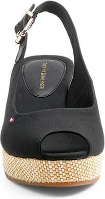Actual product image Tommy Hilfiger Iconic Elba Sling Back Wedge-40 (40)