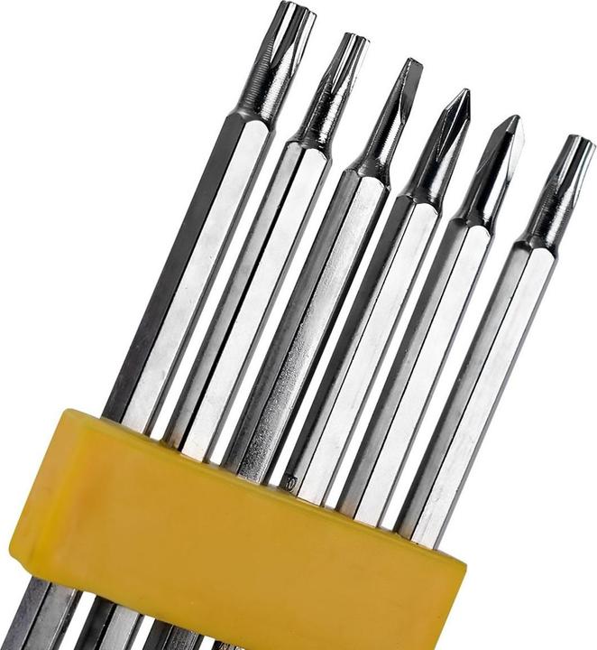 Actual product image König Design Precision screwdriver set 6-piece mini slotted and Phillips screwdriver (Multi-tooth)
