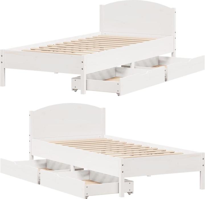 Actual product image vidaXL Bett ohne Matratze (90 x 200 cm)