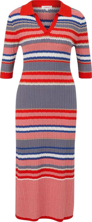 Produktbild s.Oliver Kleid Midikleid mit Streifenmuster (46)