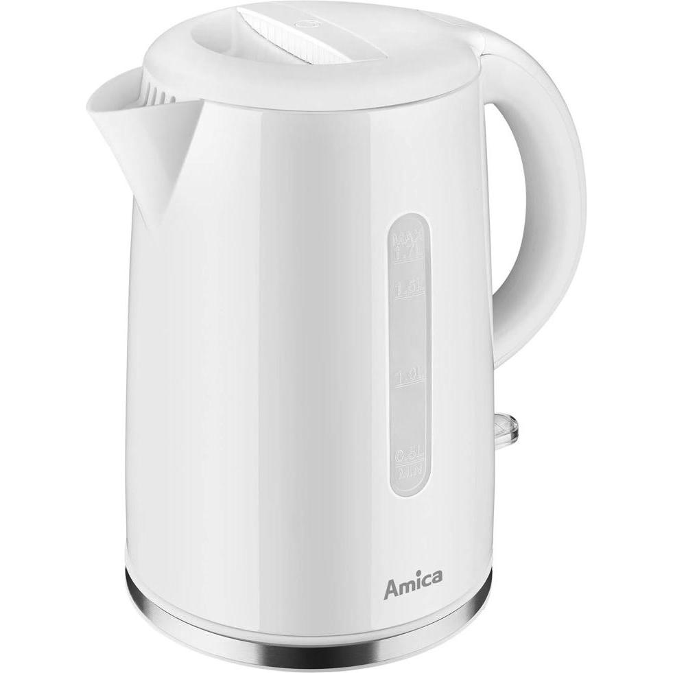 Amica Bianco Czajnik Elektryczny Biały Kf1001, Bollitore,
