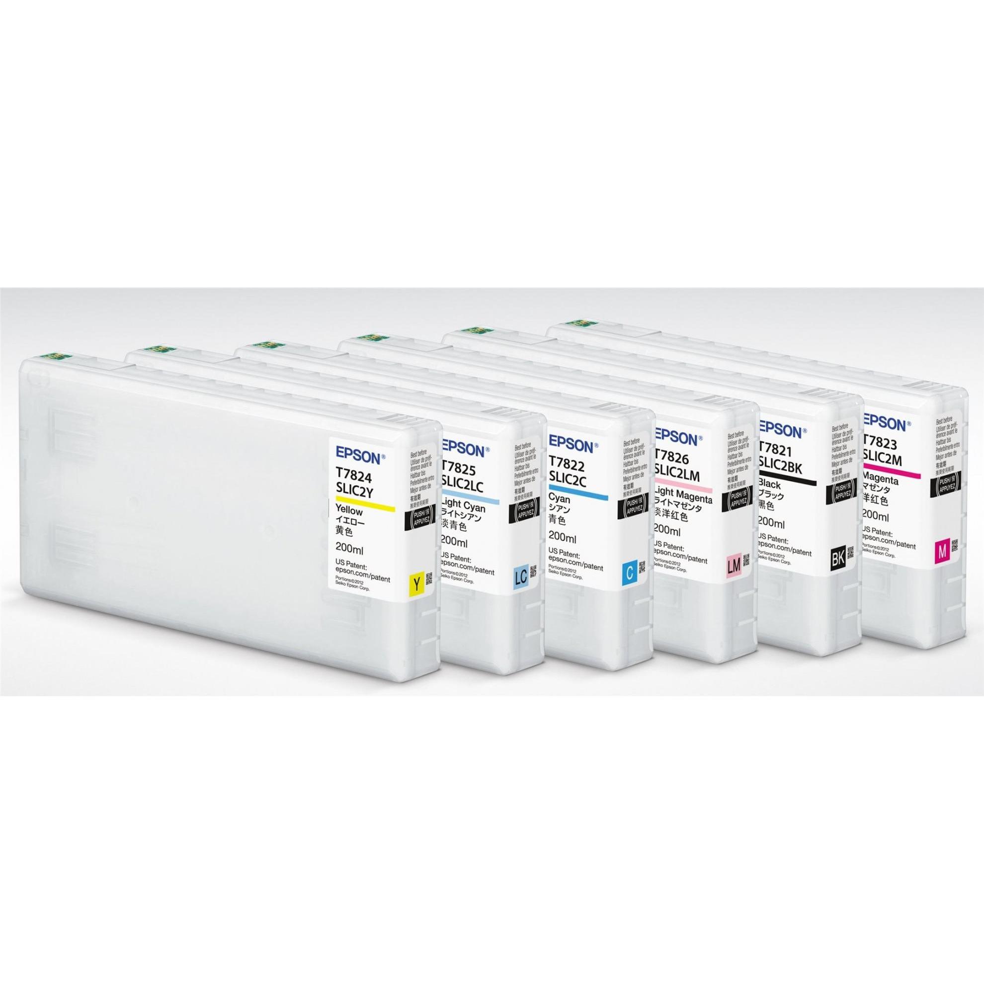 Epson, Druckerpatrone, Tintenpatrone magenta T 782 200 ml T 7823N (M)
