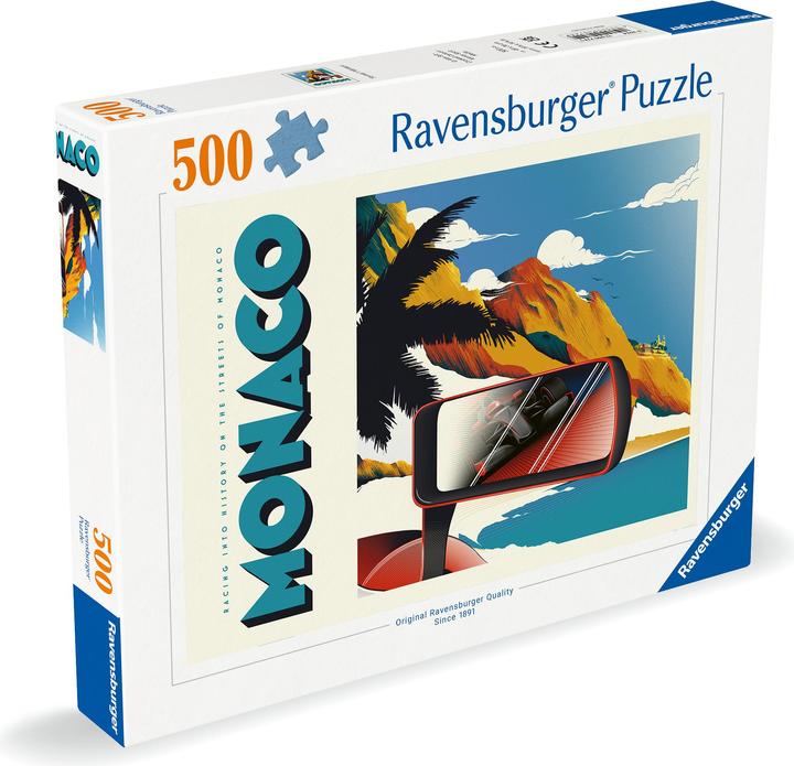 Produktbild Ravensburger Puzzle 12000774 - Grosser Preis von Monaco - 500 Teile Puzzle für Erwachsene ab 12 (500 Teile)